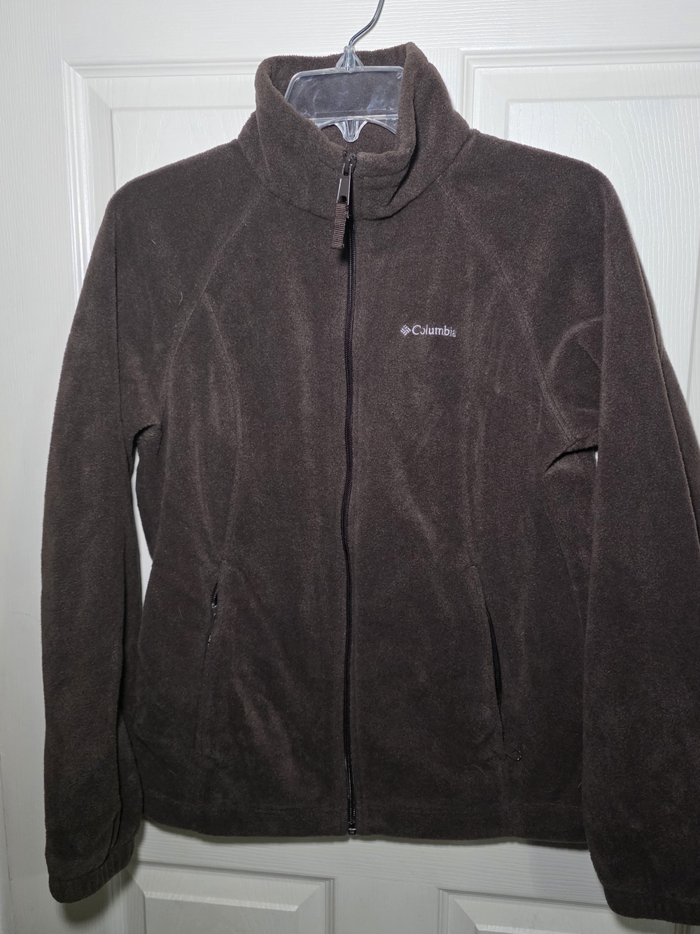 Columbia Women's Brown Full-Zip Fleece Jacket